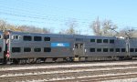 Departing Southbound Metra Train #115